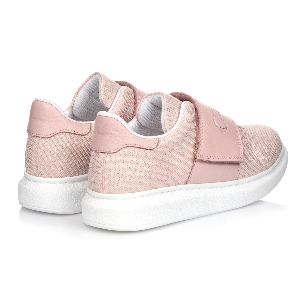 Guess Teen Pink Logo Trainers
