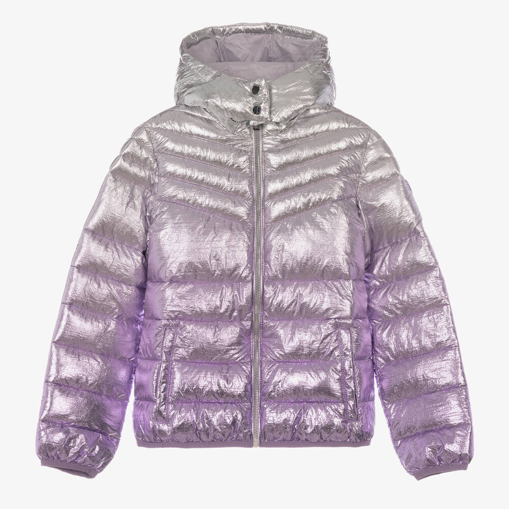 Guess best sale silver jacket