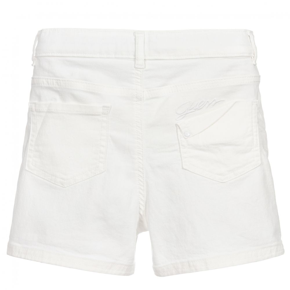 Baby girl white denim outlet shorts