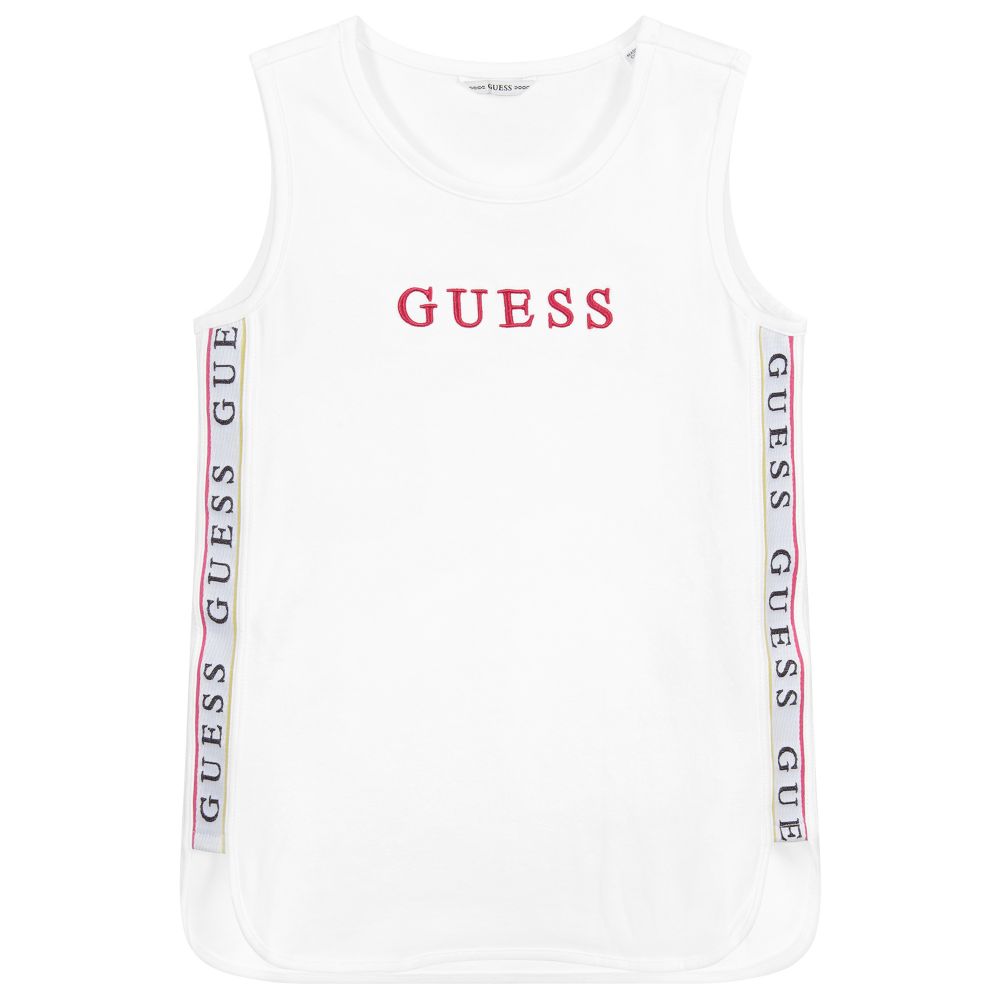 Guess - Weißes Teen Trägertop | Childrensalon