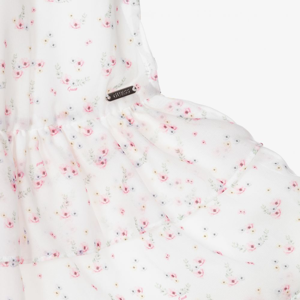 Guess white floral dress 2025