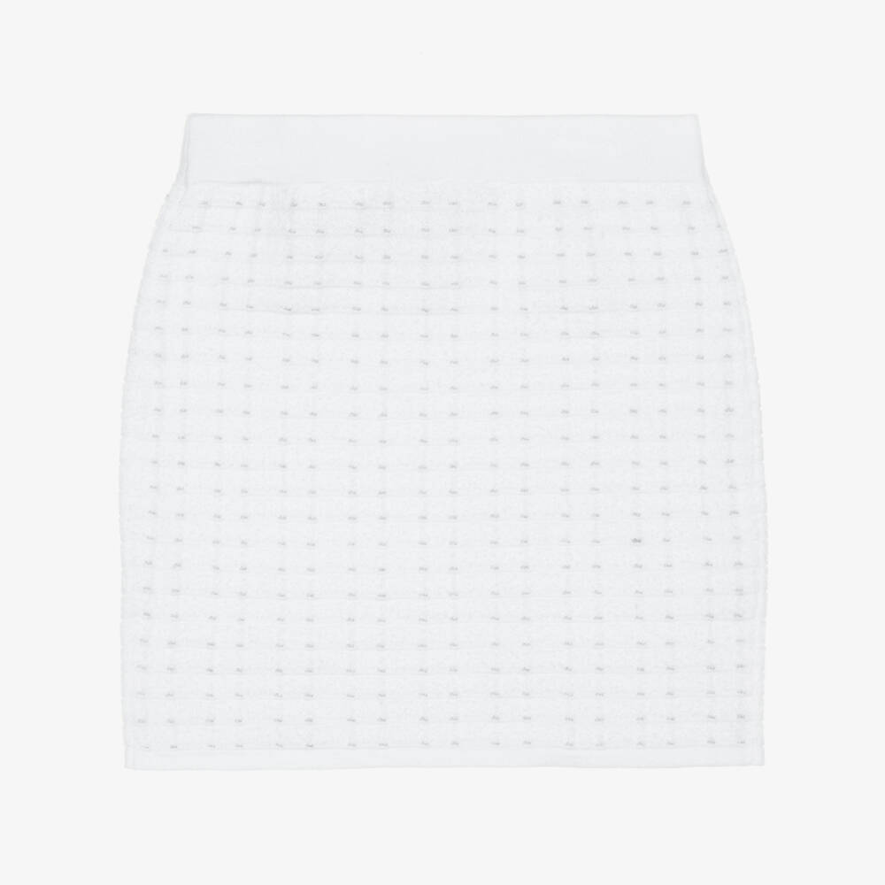 Guess-White Knitted Skirt | Childrensalon Outlet