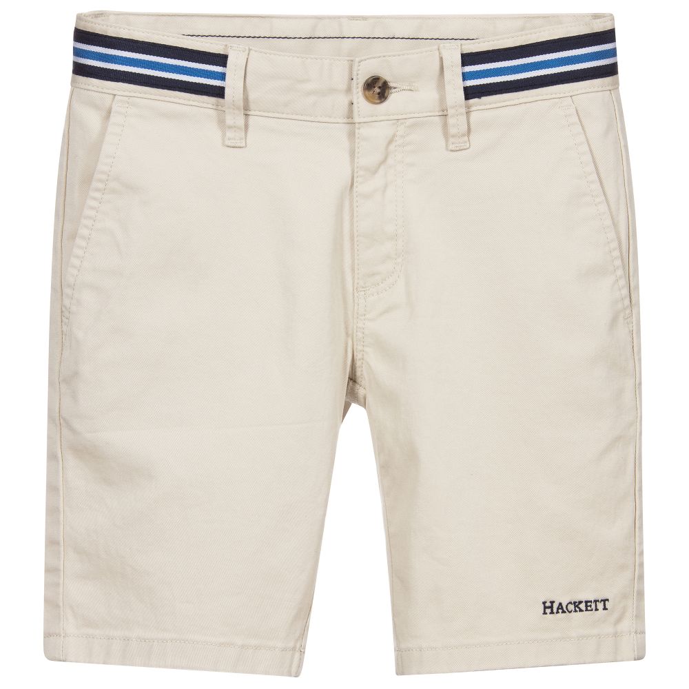 Hackett London - Beige Chino-Shorts für Jungen | Childrensalon