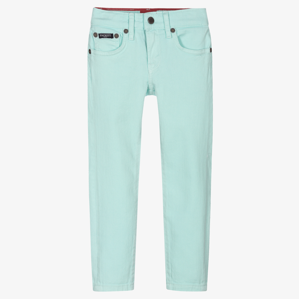 Hackett London - Boys Blue Denim Jeans | Childrensalon