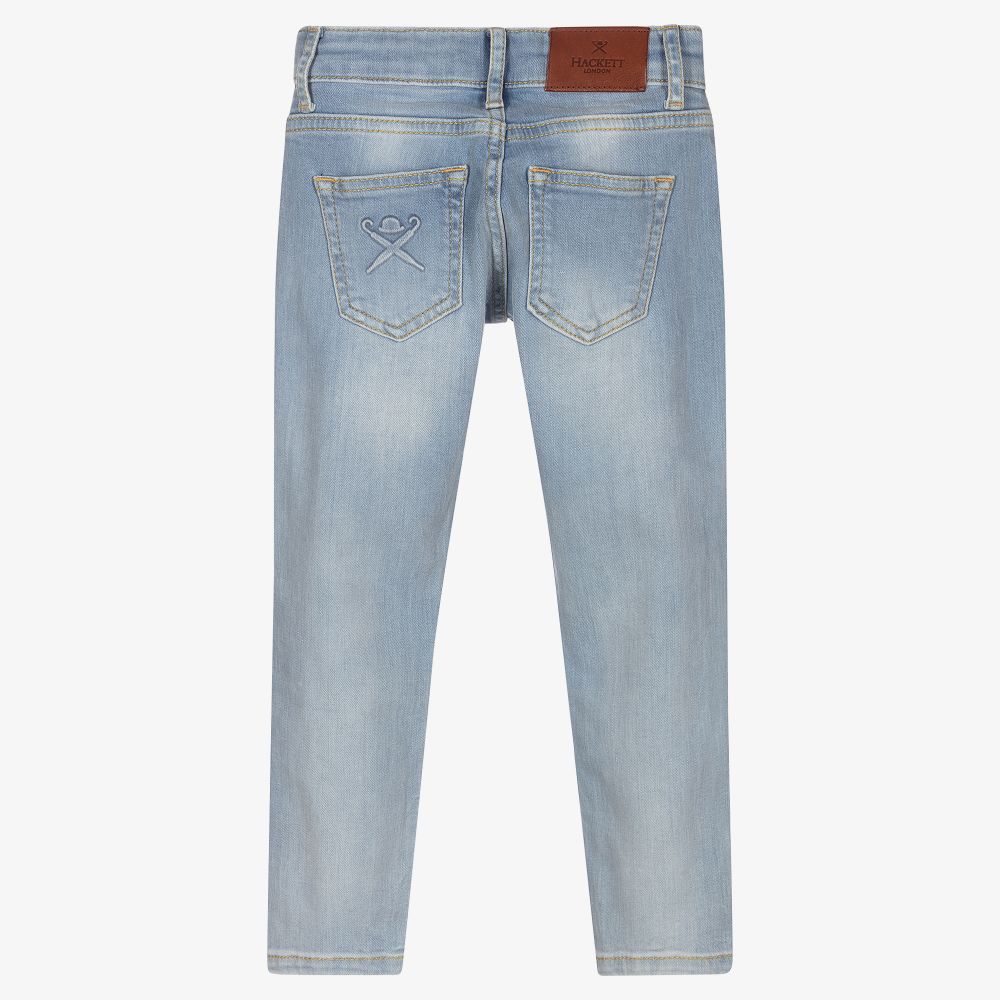Hackett London-Boys Blue Skinny Denim Jeans | Childrensalon Outlet