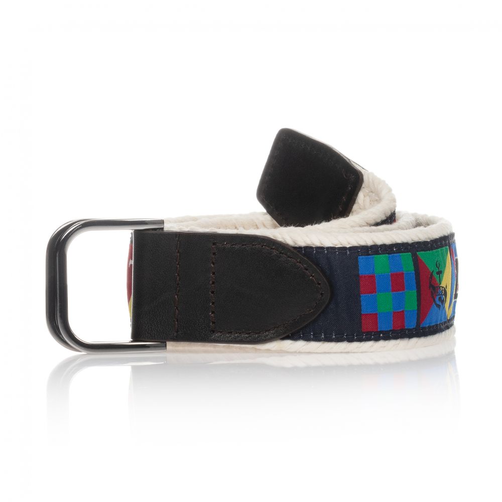 Hackett London - Boys Colourful Logo Belt | Childrensalon