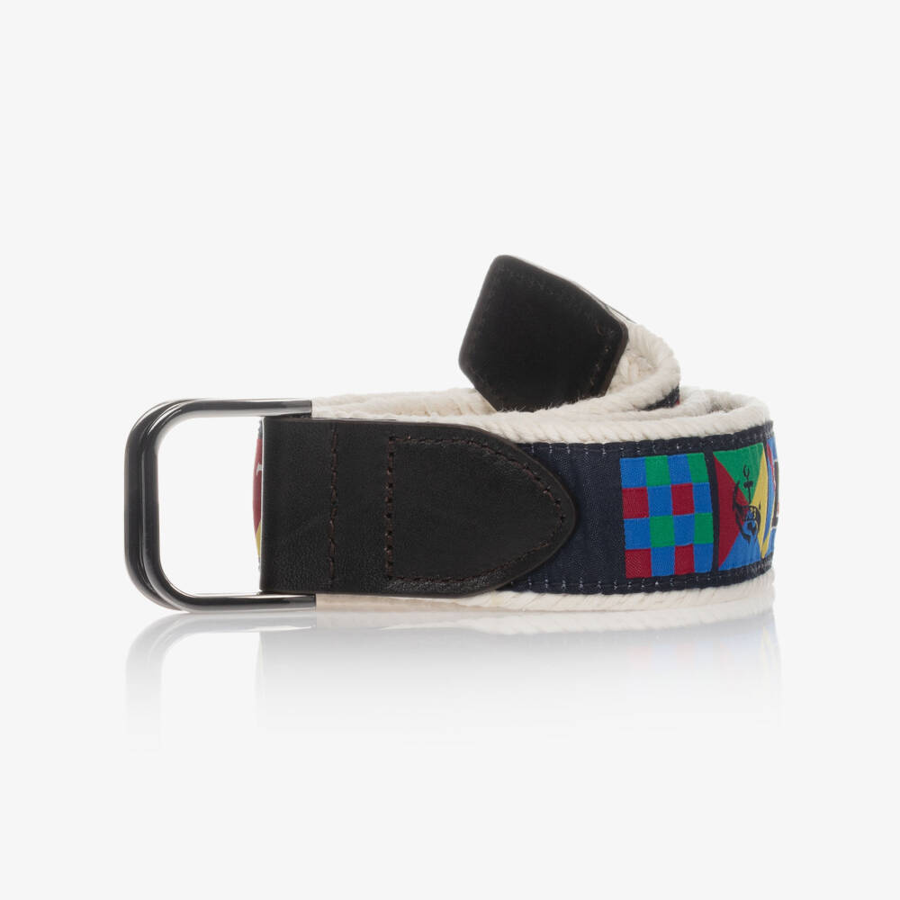 Hackett London-Boys Colourful Logo Belt | Childrensalon Outlet