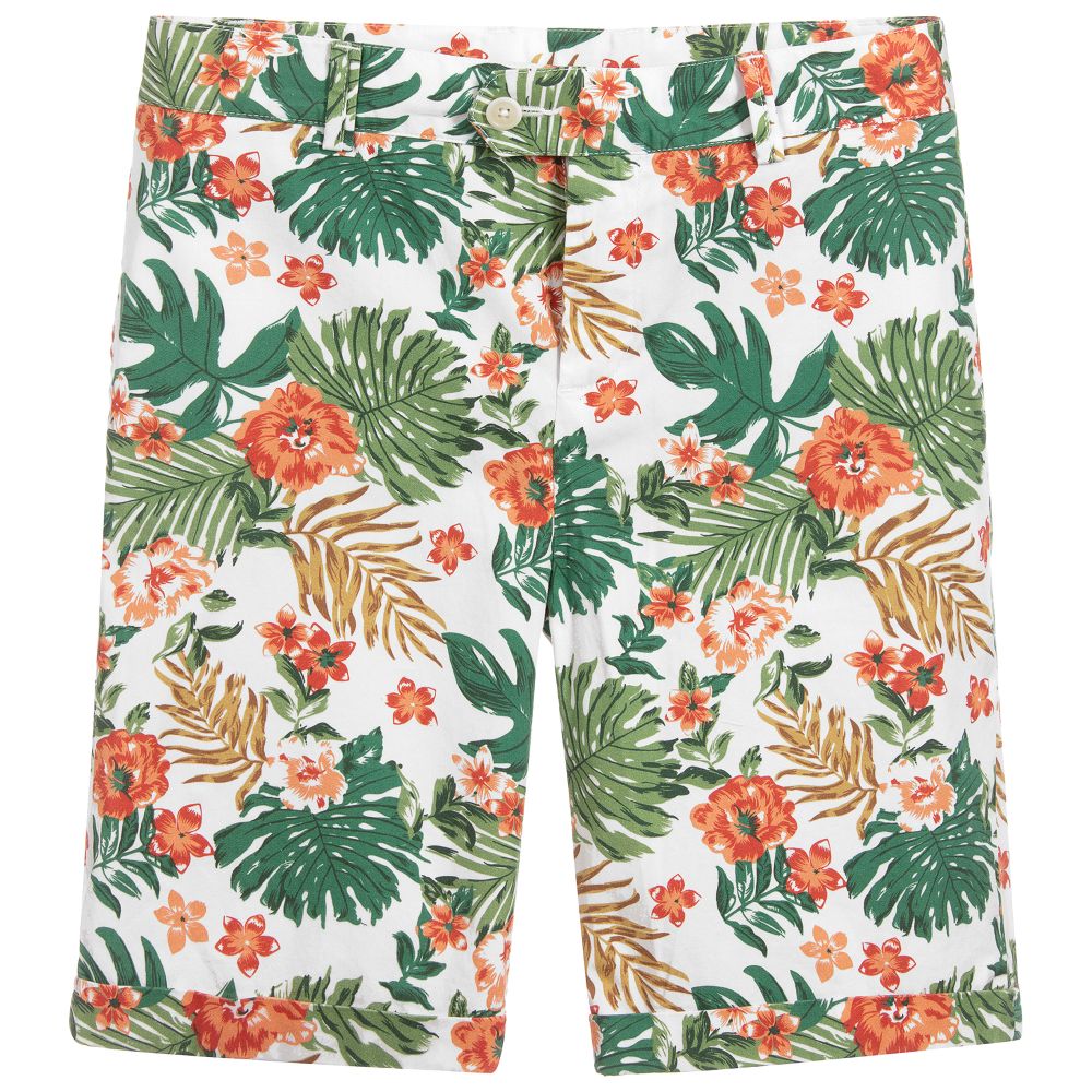 Hackett London Boys Cotton Shorts Childrensalon Outlet