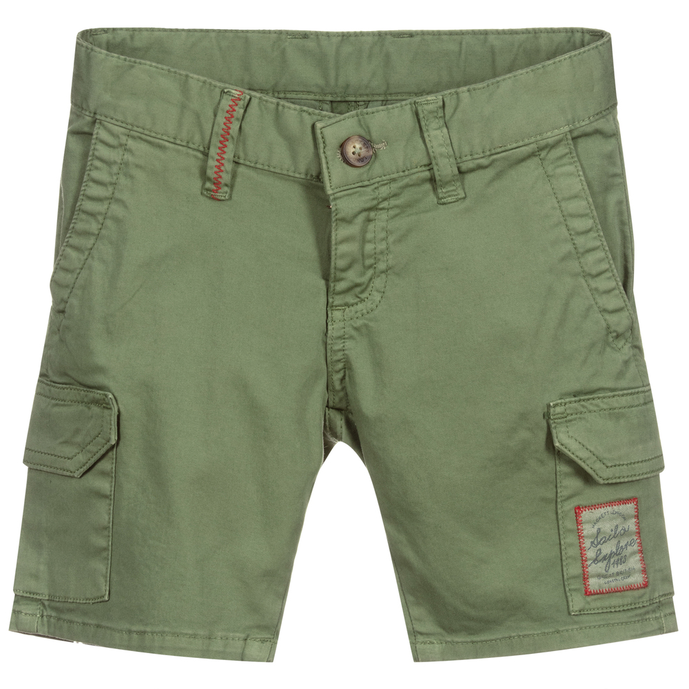 Cargo green shorts deals