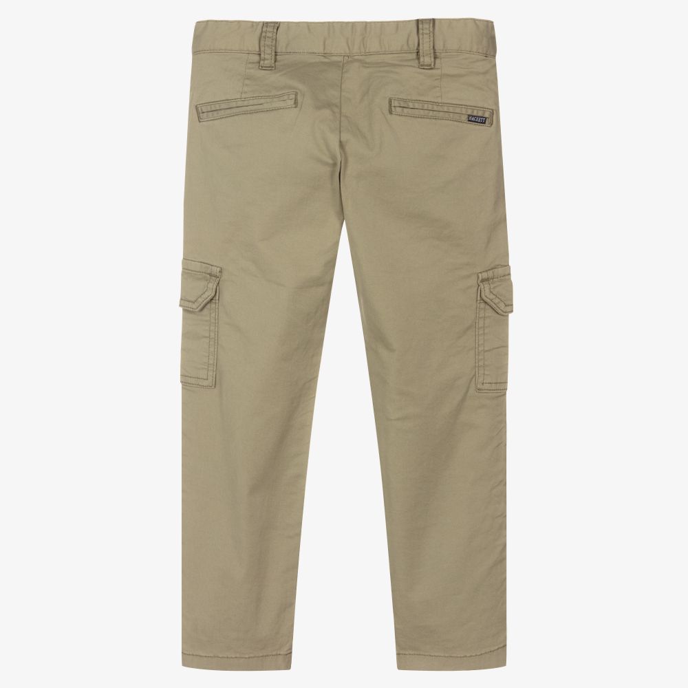Boys khaki 2024 cargo pants