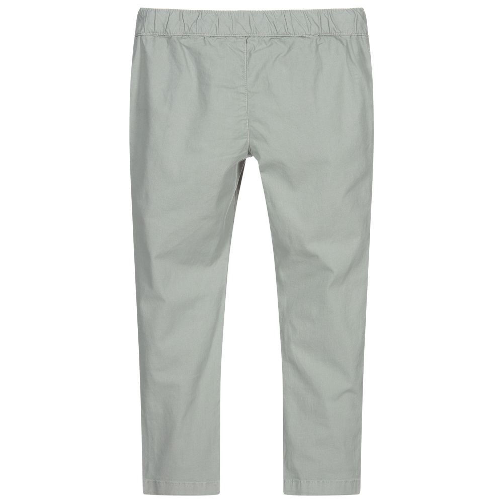 Hackett London - Boys Grey Cotton Trousers | Childrensalon Outlet