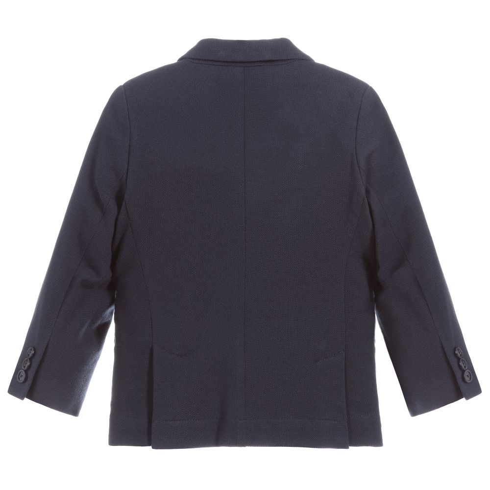 Hackett London Boys Navy Blue Blazer Childrensalon Outlet