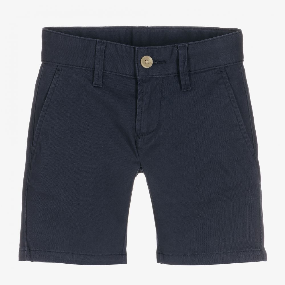 Hackett London - Short chino bleu marine Garçon | Childrensalon