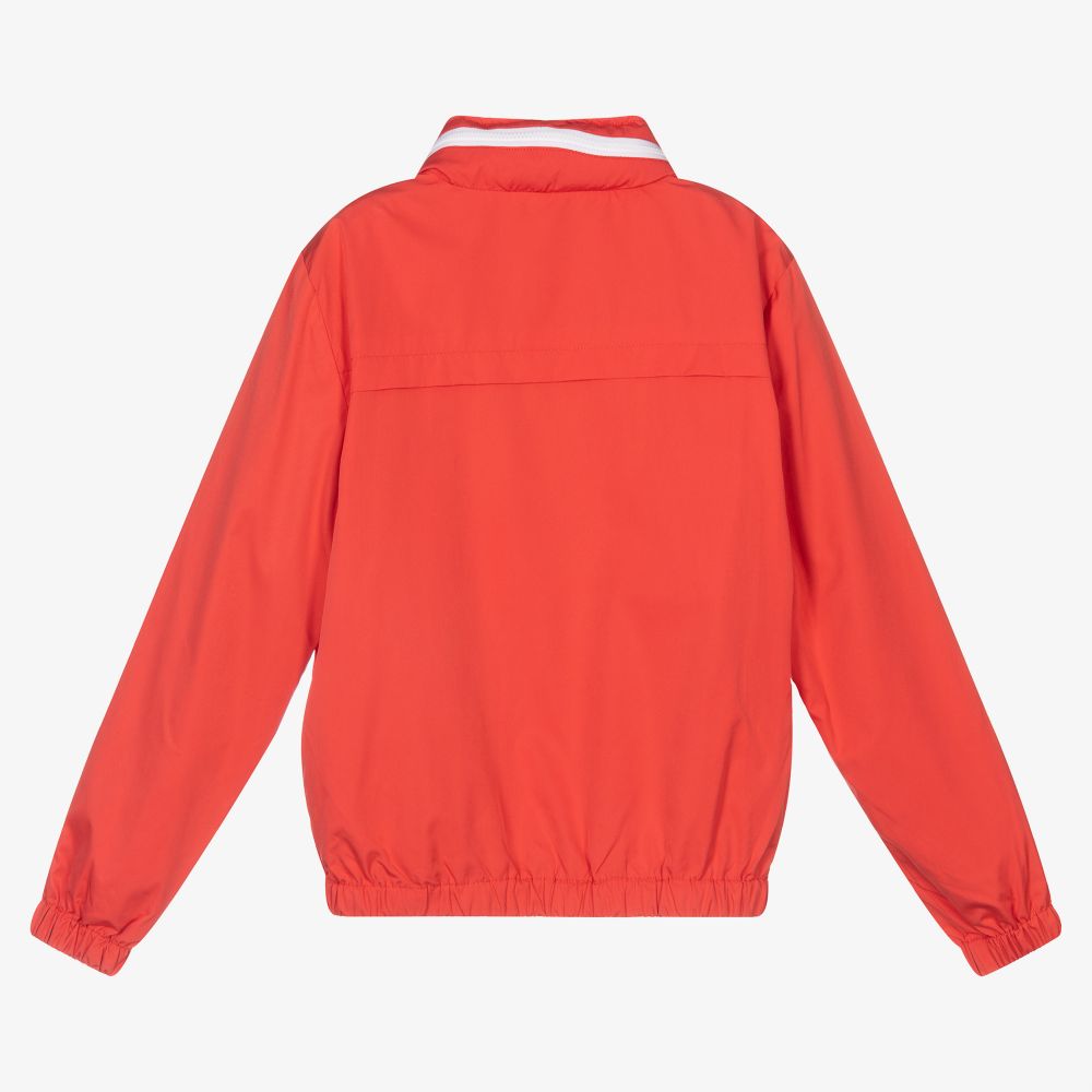 Hackett London Boys Red Hooded Jacket