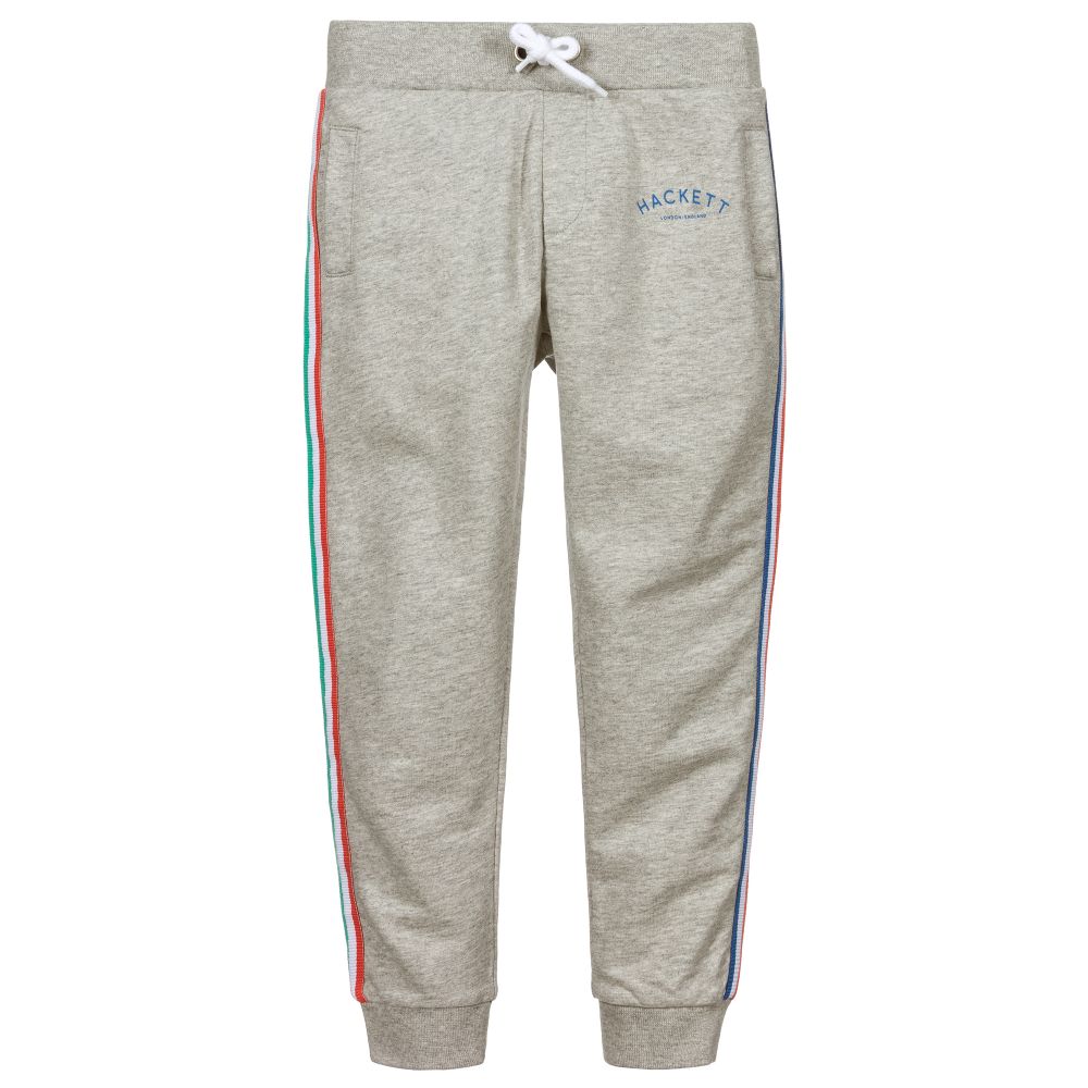 Hackett London - Jogging gris en jersey | Childrensalon