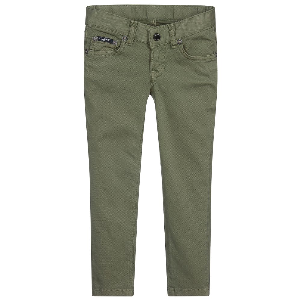 Hackett London - Khaki Denim Jeans | Childrensalon