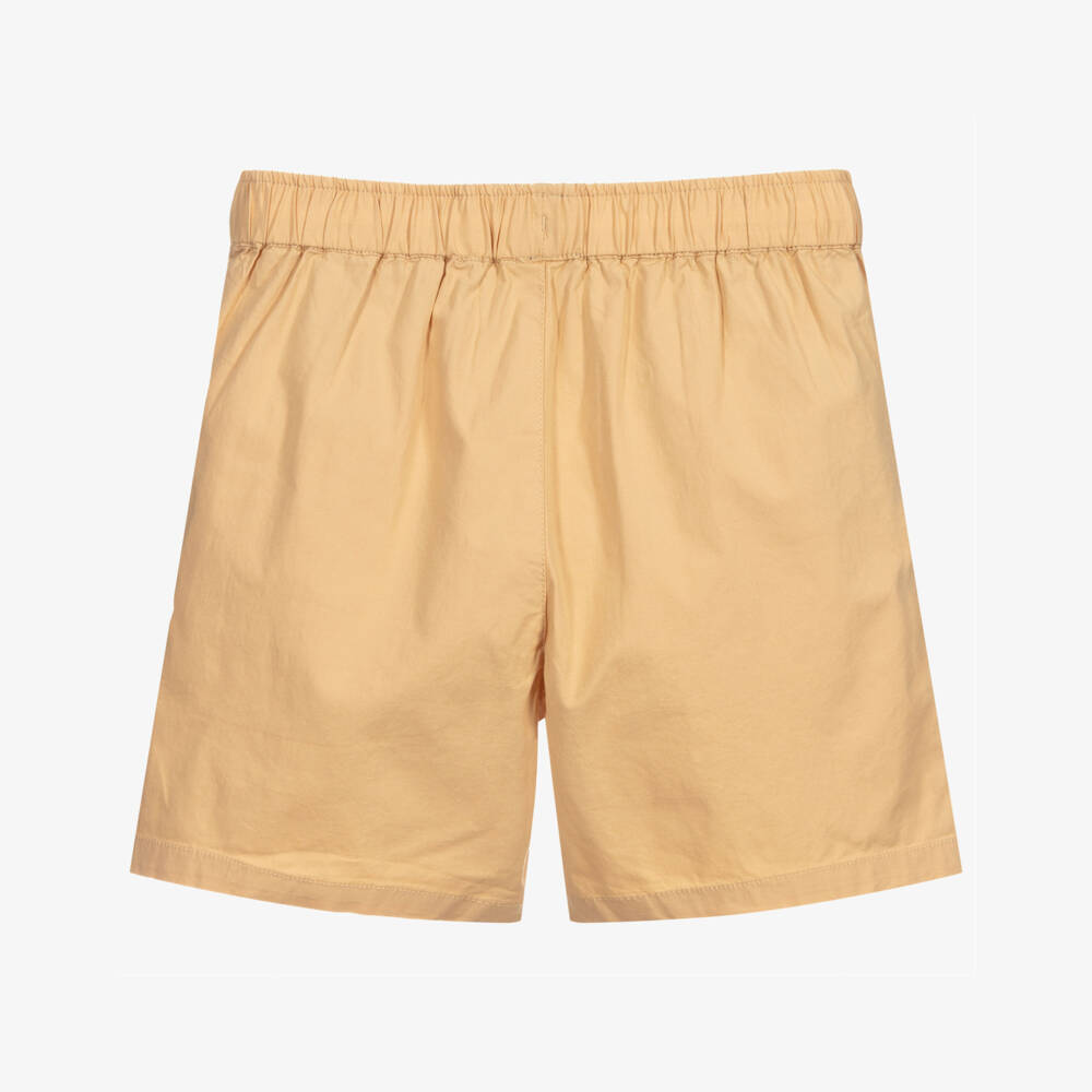 Hackett London-Teen Boys Beige Cotton Shorts | Childrensalon Outlet