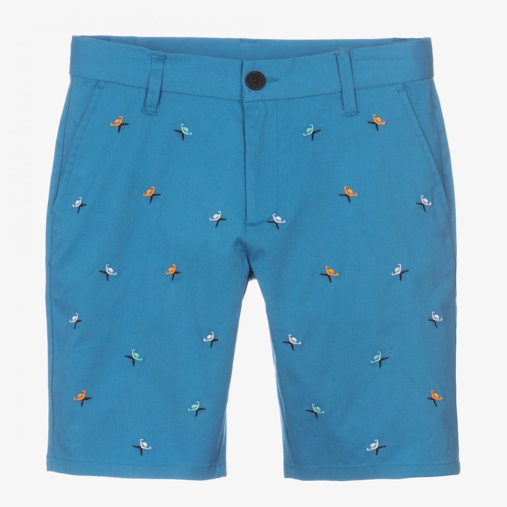 Hackett London - Teen Boys Blue Shorts | Childrensalon