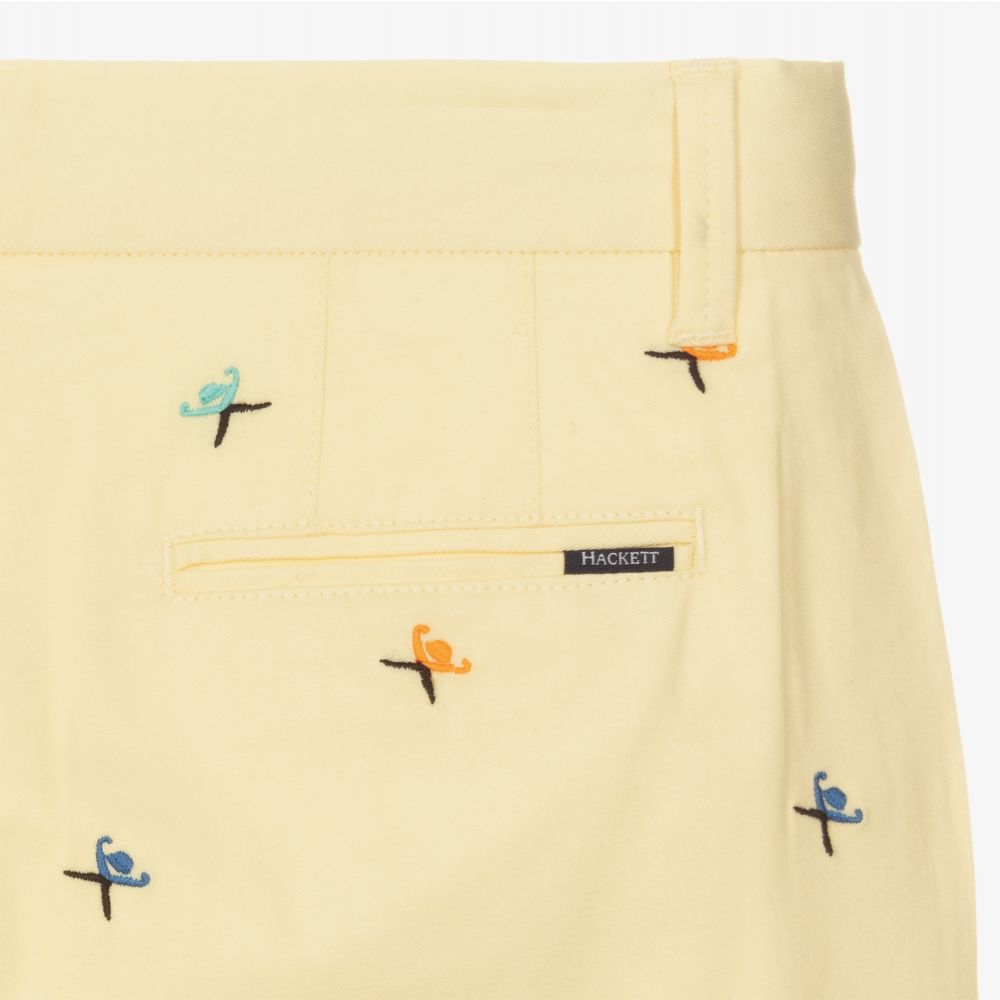 Hackett London-Teen Boys Yellow Shorts | Childrensalon Outlet