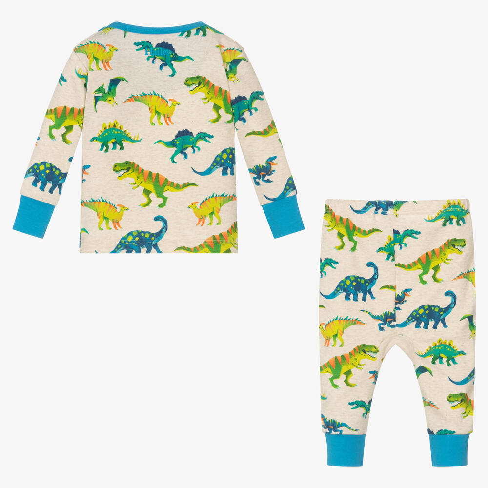 Hatley Baby Boys Beige Dinosaur Pyjamas