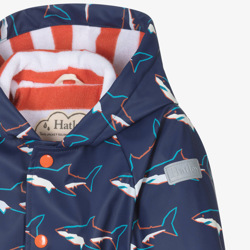 Hatley shark raincoat discount