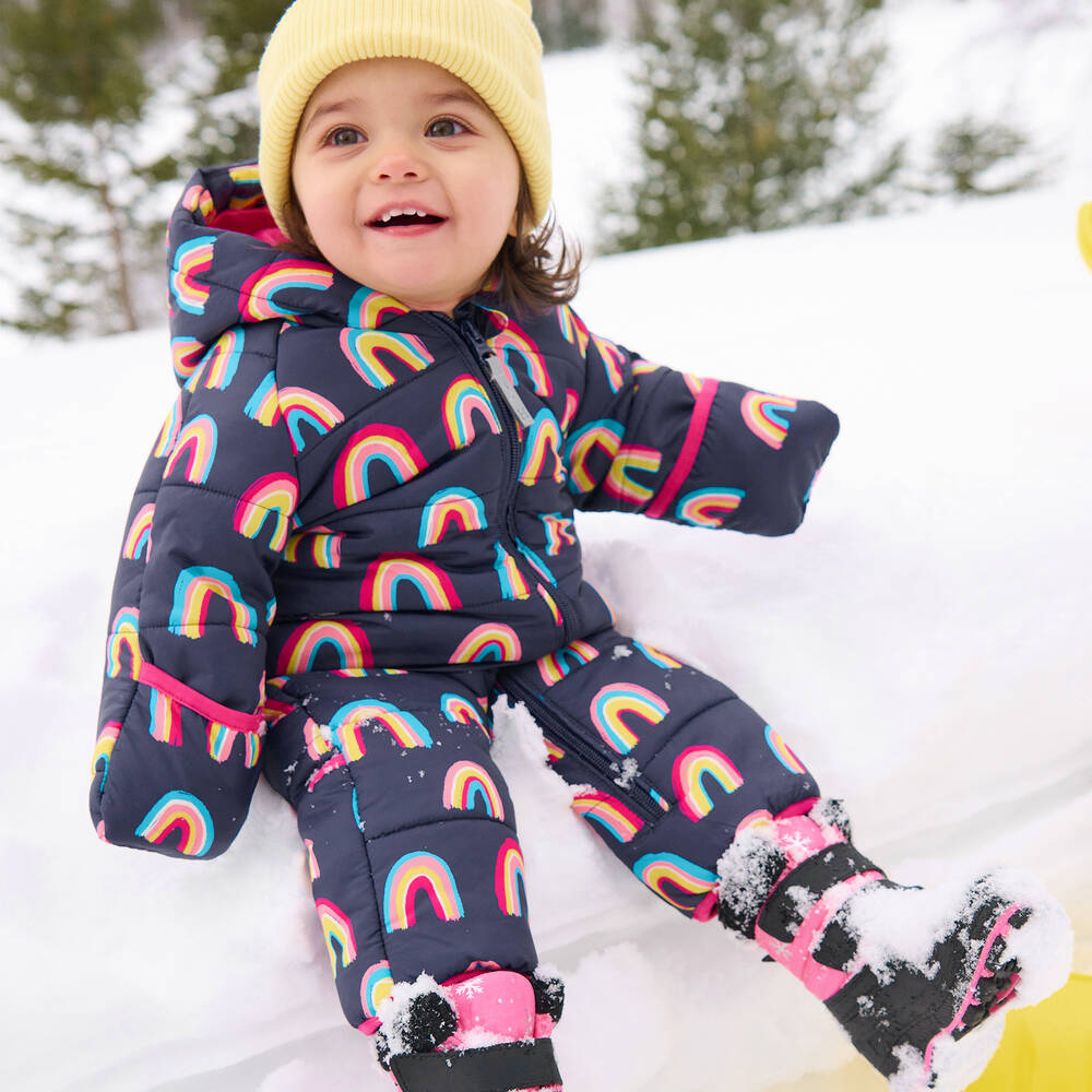 Rainbow snowsuit shop
