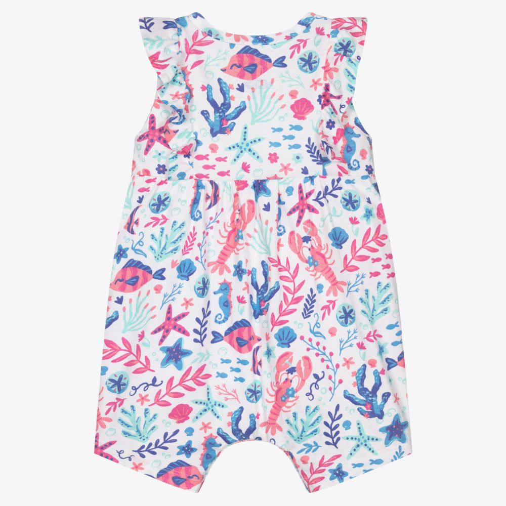 Hatley-Baby Girls Cotton Playsuit | Childrensalon Outlet