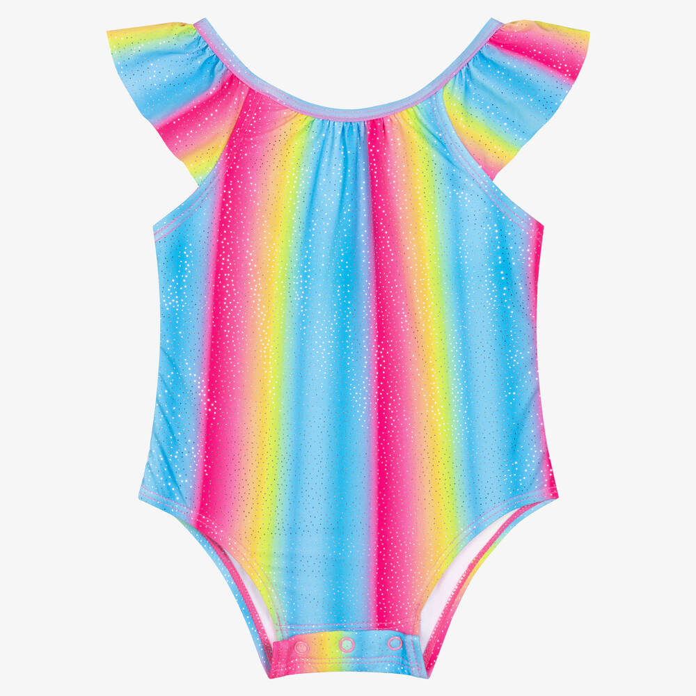 Baby Girls Rainbow Swimsuit UPF50