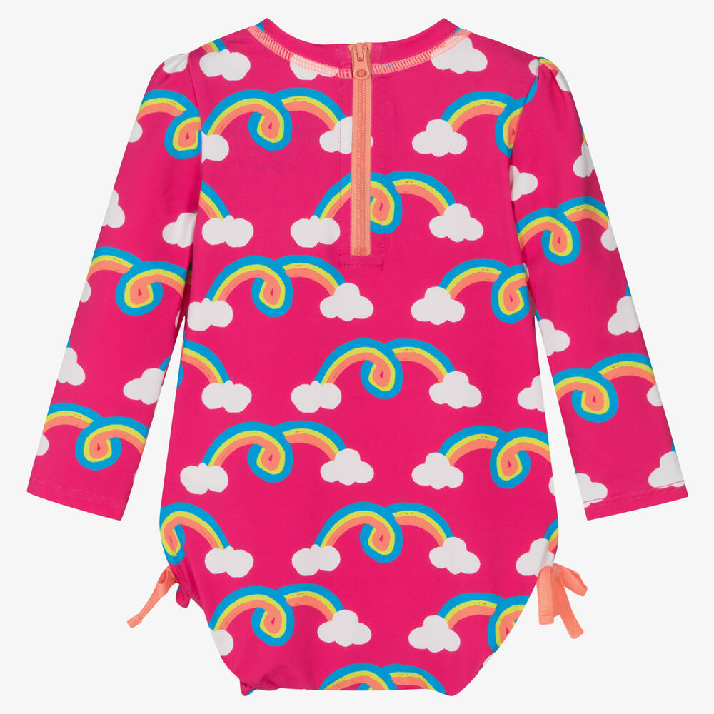 Hatley-Baby Girls Rainbow Swimsuit (UPF50+) | Childrensalon Outlet