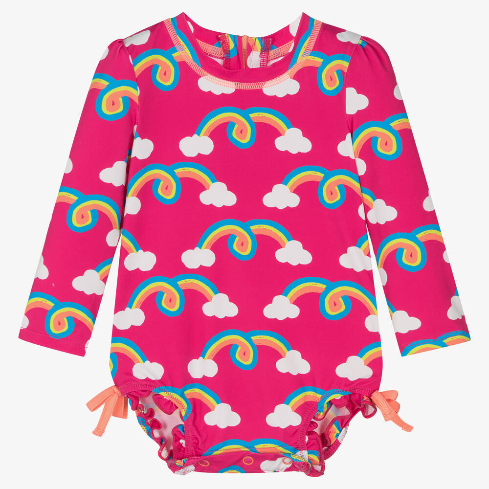 Hatley - Maillot de bain arc-en-ciel UPF 50+ | Childrensalon