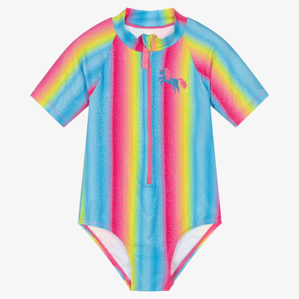 Baby Girls Rainbow Swimsuit UPF50