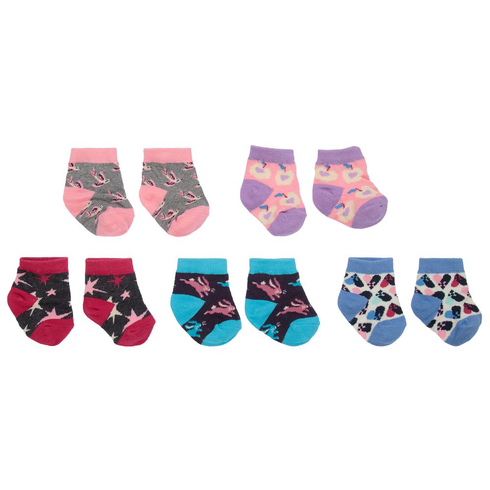 Hatley - Baby Girls Socks (5 Pack) | Childrensalon
