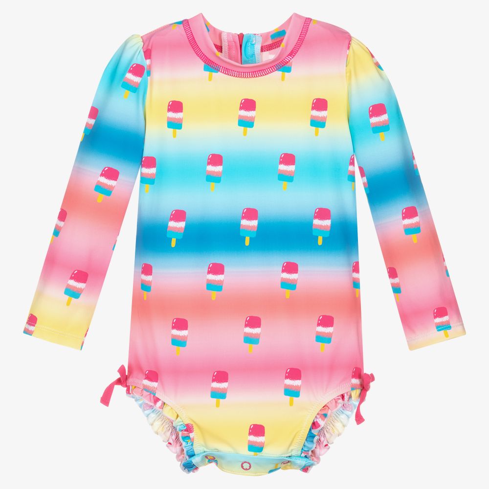 Hatley - Baby Girls Sun Suit (UPF50+) | Childrensalon