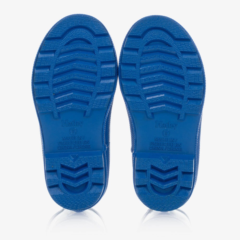Hatley-Blue Motorcycle Rain Boots | Childrensalon Outlet