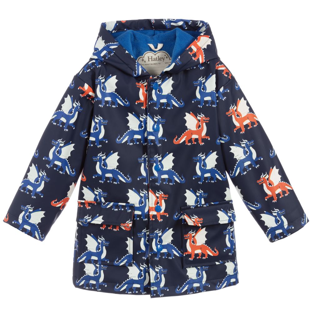 Hatley - Blue Waterproof Raincoat | Childrensalon