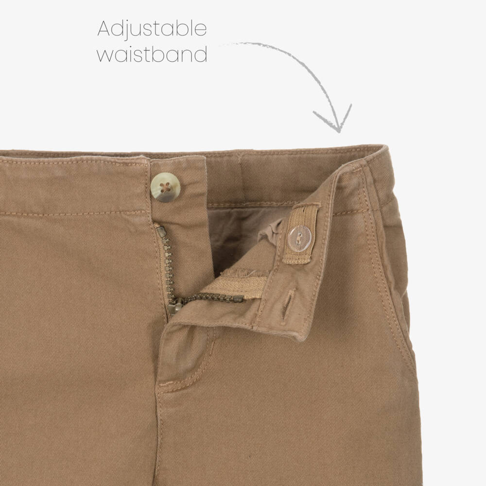 Hatley-بنطلون بيج قطني فاخر للأولاد | Childrensalon Outlet