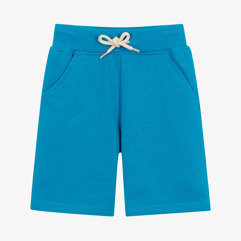 Hatley - Short bleu en jersey de coton  | Childrensalon