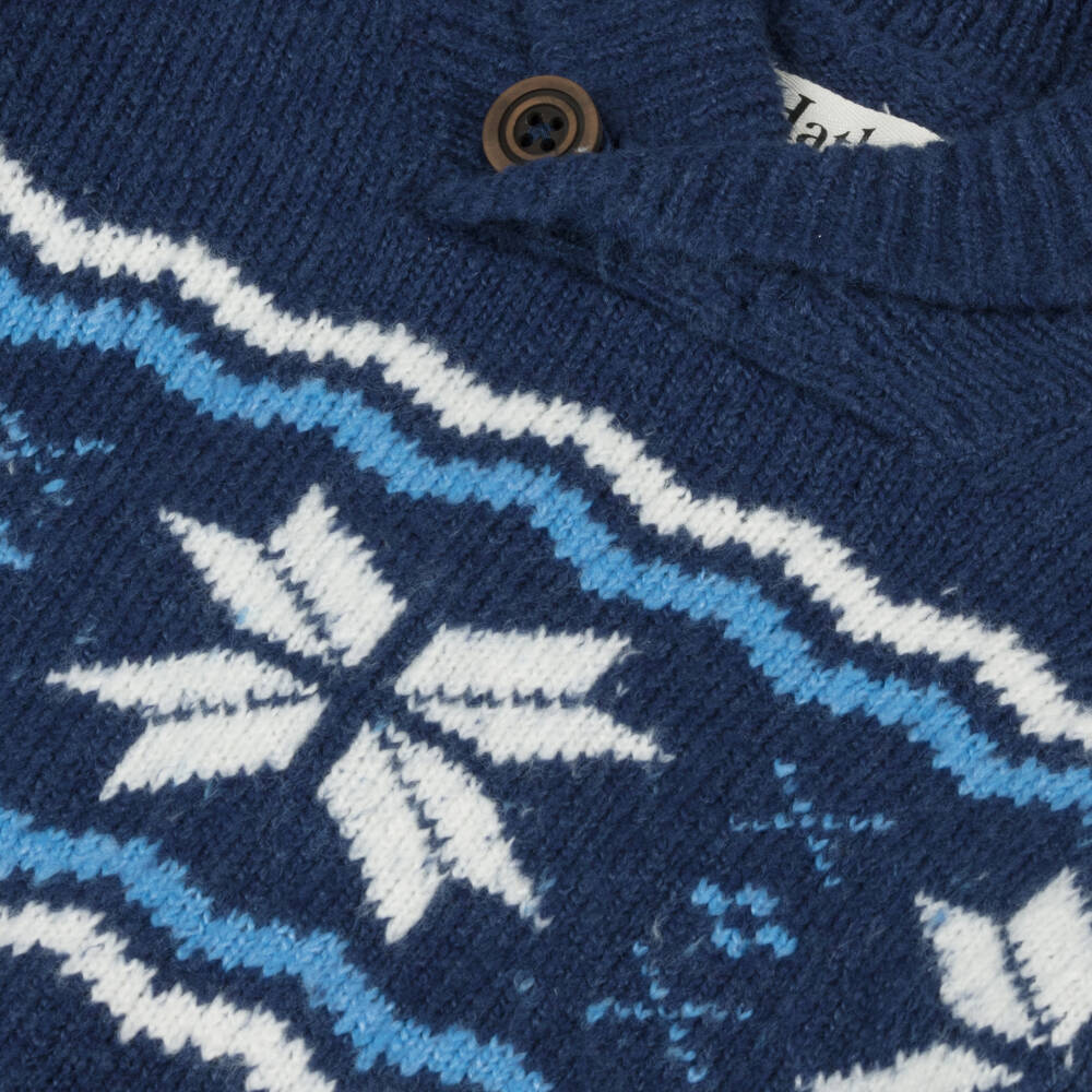 Hatley-Синий вязаный свитер Fair Isle для мальчиков | Childrensalon Outlet