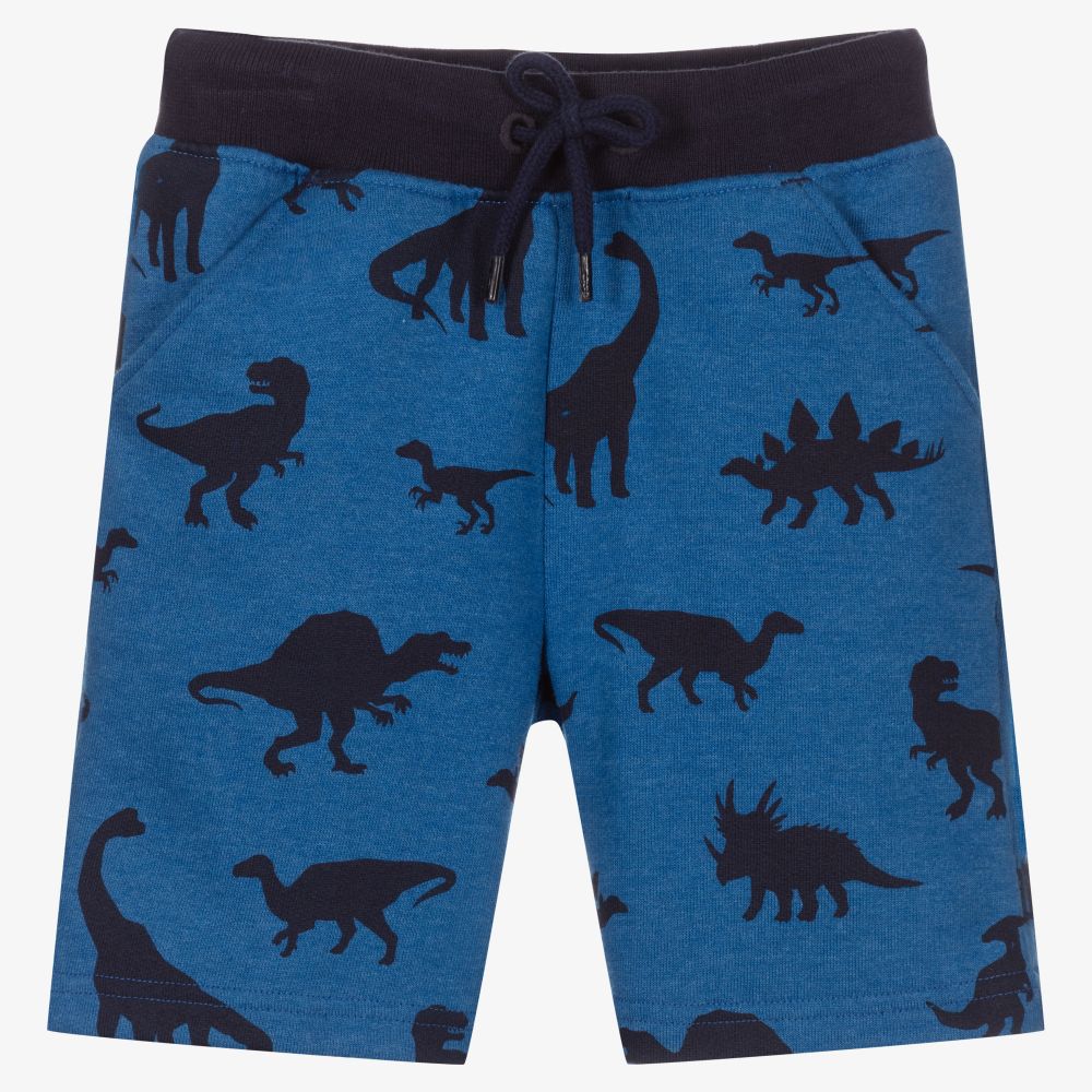 Hatley - Boys Blue Cotton Shorts | Childrensalon