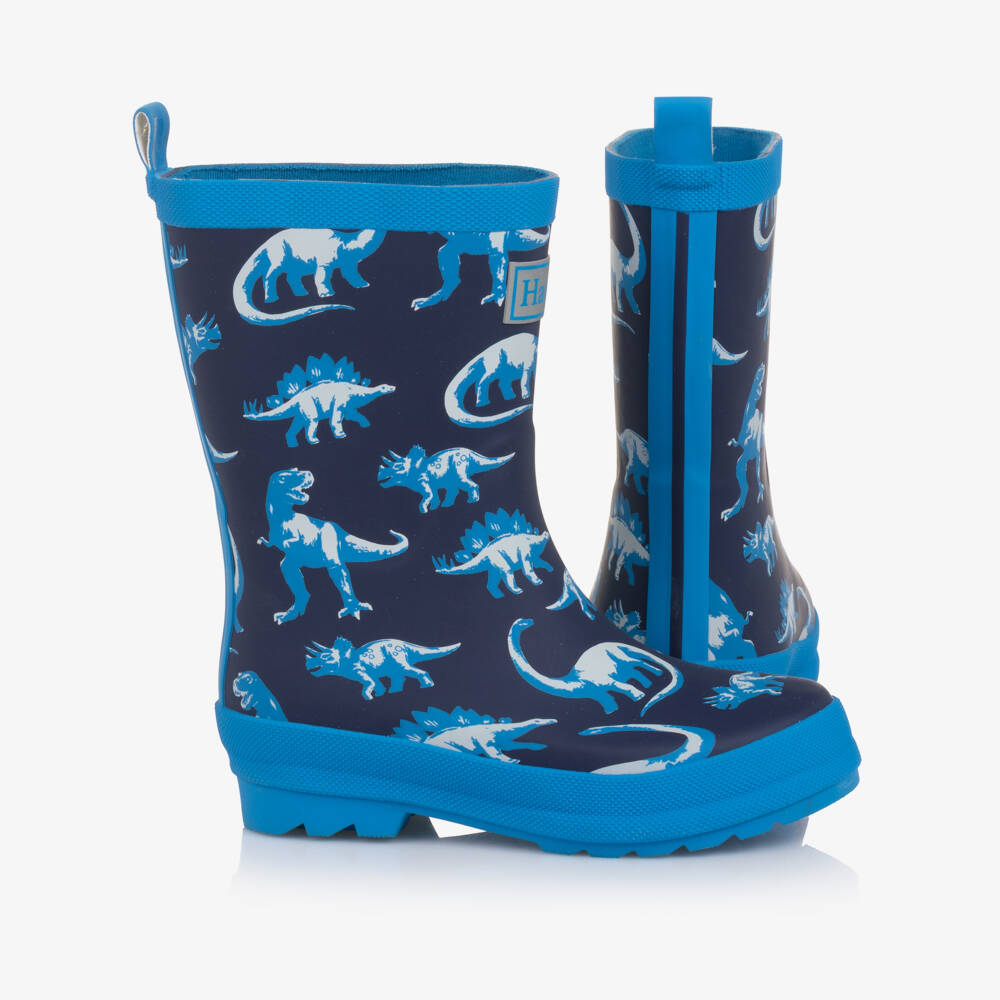 Hatley-Синие сапоги с динозаврами для мальчиков | Childrensalon Outlet
