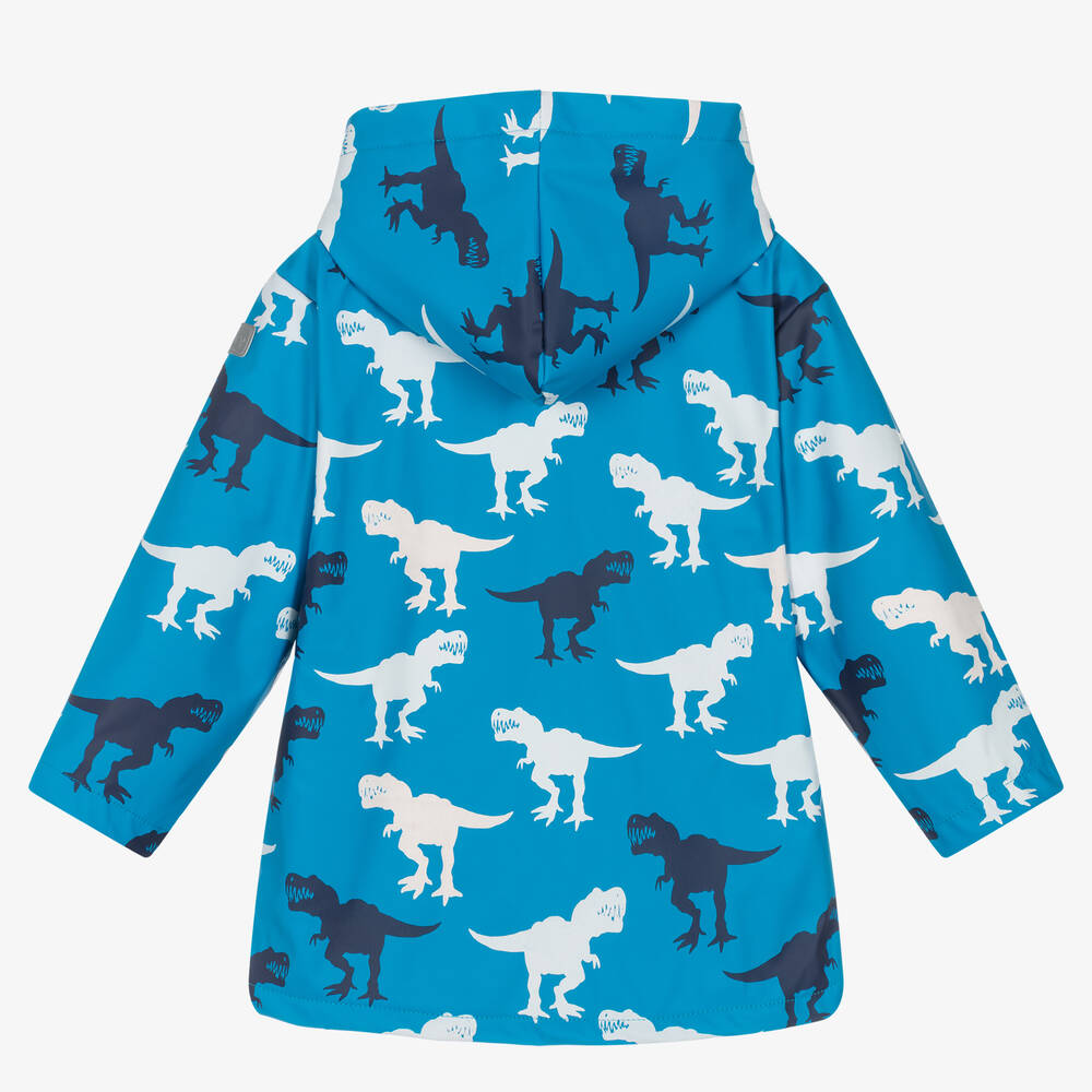 Hatley Boys Blue Dinosaur Raincoat Childrensalon Outlet