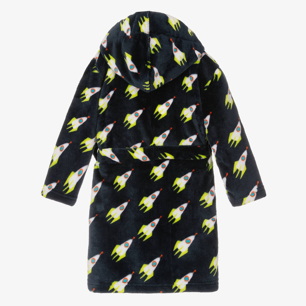 هاتلي-روب هودي فليس لون كحلي للأولاد | Childrensalon Outlet