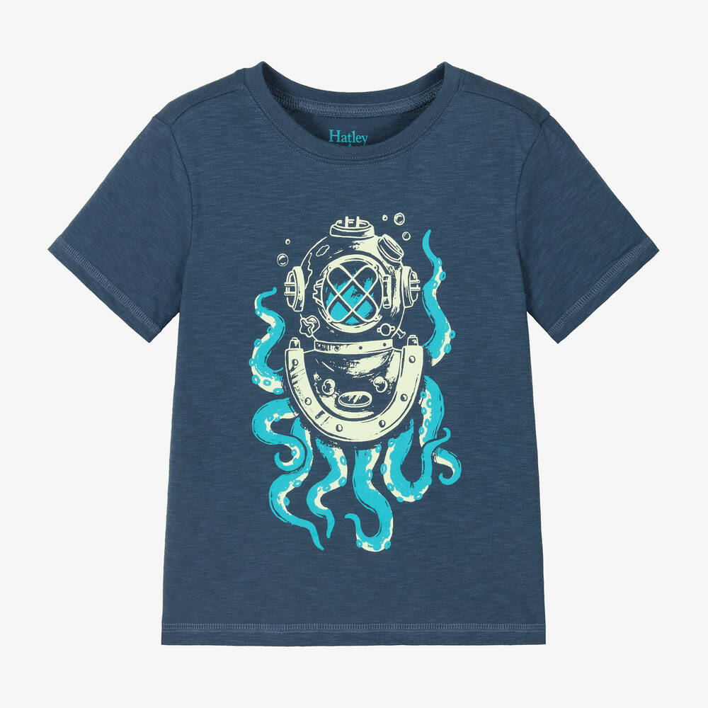 Hatley Graphic Tee - Octopus Diver Hatley Graphic Tee - Octopus Diver