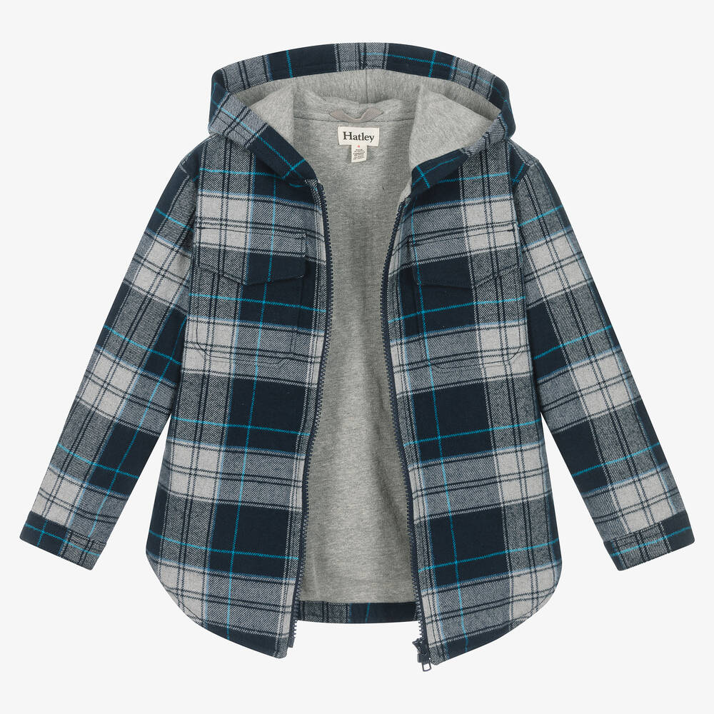 Boys check coat new arrivals
