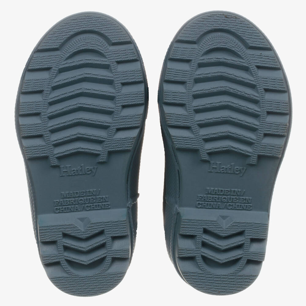 هاتلي-Boys Blue Rain Boots | Childrensalon Outlet