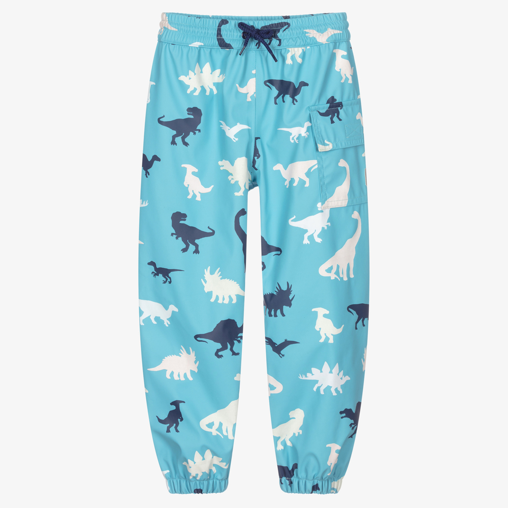 Hatley - Голубые брюки с динозаврами для мальчиков | Childrensalon
