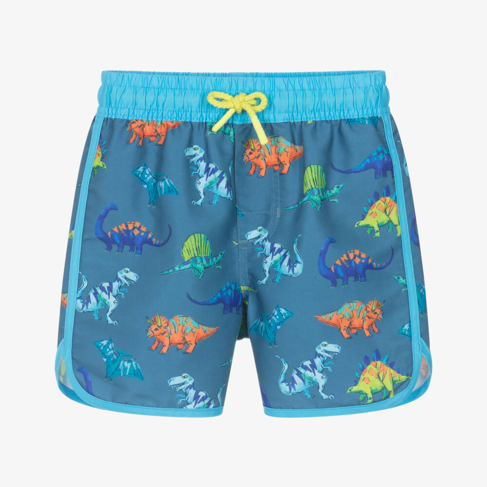 Hatley-Синие шорты для плавания с динозаврами для мальчиков | Childrensalon Outlet