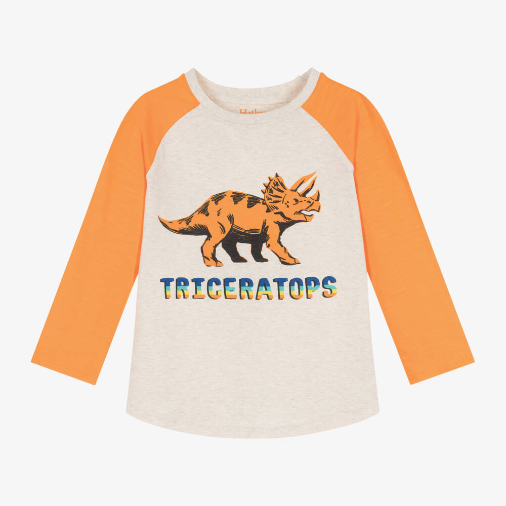 Hatley-Boys Cotton Dinosaur Shirt | Childrensalon Outlet