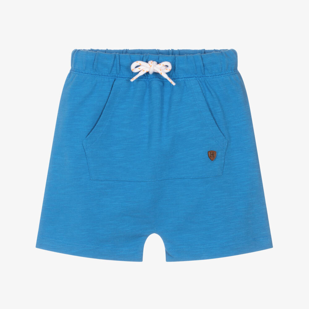 Hatley-Уютные синие вязаные шорты для мальчиков | Childrensalon Outlet