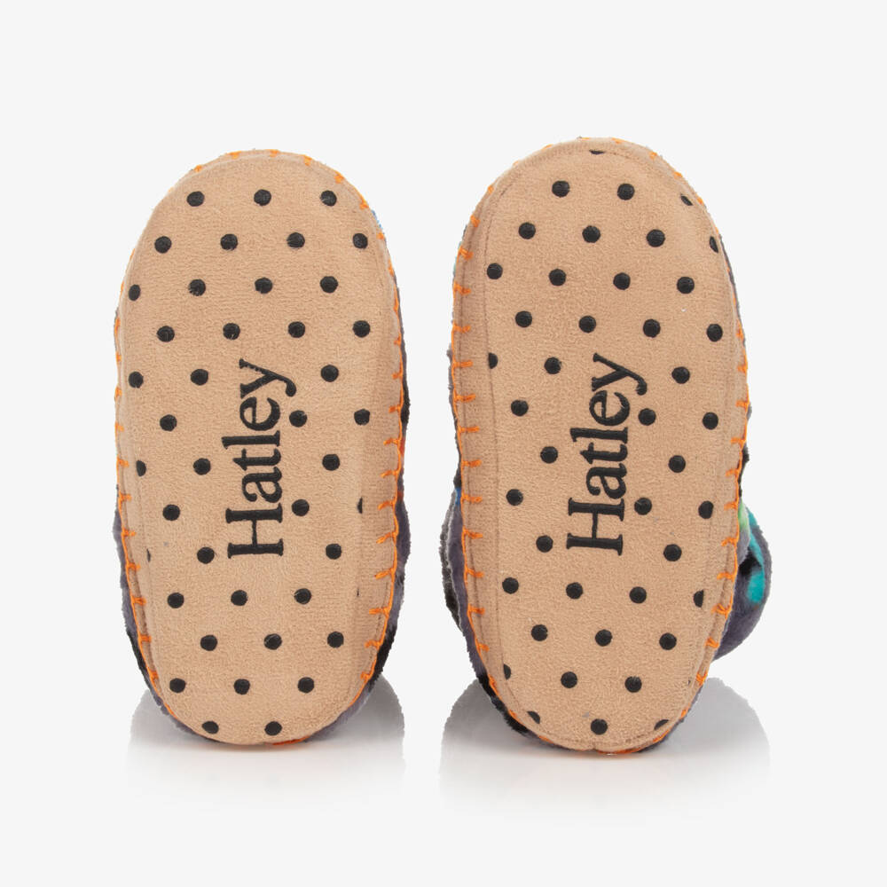 Hatley-Boys Cozy Truck Slippers | Childrensalon Outlet